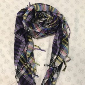 Colorful patterned scarf